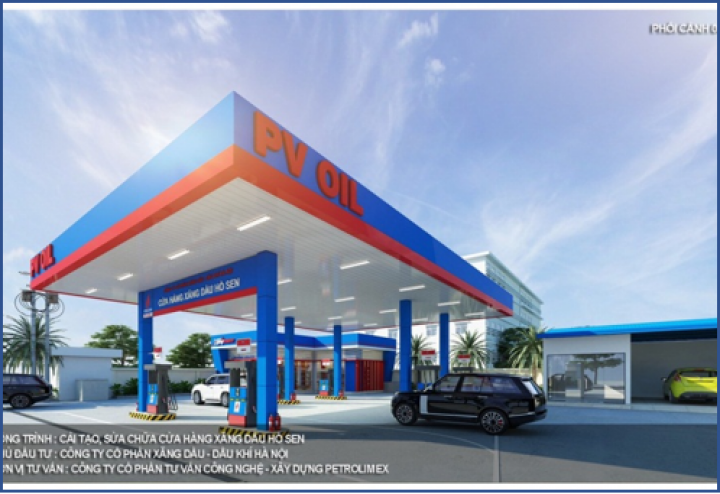 CỬA HÀNG XĂNG DẦU HỒ SEN - PV OIL